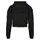URBAN CLASSICS Short Terry Hoodie Schwarz S