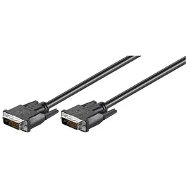 goobay DVI-D Kabel 1,80 m Schwarz