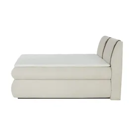 Smart Boxspringbett 193 x 126 cm Beige