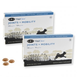 VitalChew Buster Joints & Mobility voor de hond  Medium/Large 30 stuks