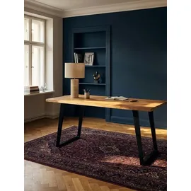 KADIMA DESIGN Computertisch 120 x 76 x 60 cm braun/schwarz