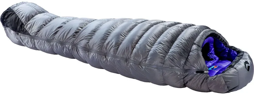 Valandré Swing Co 650 - Daunenschlafsack - Right-Zip - grey/purple