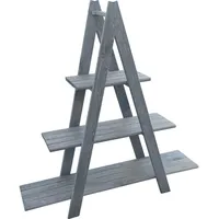 Promadino Pflanzentreppe Maxi 137 x 31 x 120 cm Grau