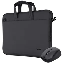 Trust Bologna Laptoptaschen-Maus-Set - Schwarz