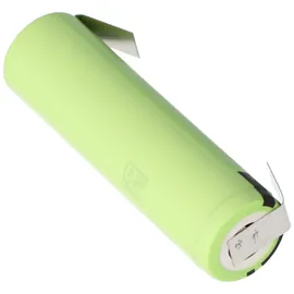 Panasonic NCR18650B 3,6V - 3,7V 3400mAh Li-Ion-Akku 18,2x65,25mm mit Lötfahne U-Form