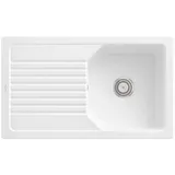 Villeroy & Boch Einbau-Küchenspülbecken „Linara“ 50 860 × 510 × 200 mm in Weiß Alpin