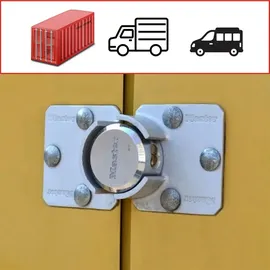 Master Lock Vorhängeschloss mit Schwerlastschliessbügel 736EURD