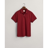 GANT Poloshirt »TIPPING KA PIQUE RUGGER«, Gr. M, PLUMPED RED, , 29990008-M