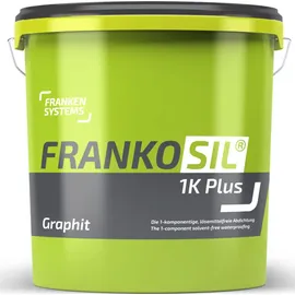 Franken Systems 1K PLUS lösemittelfreie Schnellabdichtung 6,0 kg graphit