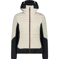 CMP Woman Jacket Hybrid FIX Hood Vaniglia (A238) 46