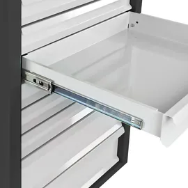 Proregal Kobra Schubladenschrank 90 x 71 x 55 cm Anthrazitgrau/Lichtgrau