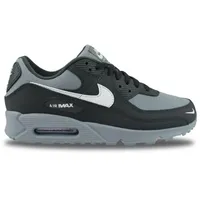 NIKE Air Max 90 Herren Sneaker (Schwarz/Grau, EU Schuhgrößensystem, Erwachsene, Herren, Numerisch, M, 45) - 45 EU