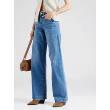 GARCIA Celia 249 Jeans in Mittelblau mit Wide Leg-W30 / L34