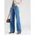 GARCIA Celia 249 Jeans in Mittelblau mit Wide Leg-W30 / L34