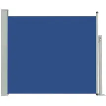 vidaXL Ausziehbare Seitenmarkise 100 x 300 cm blau 48372