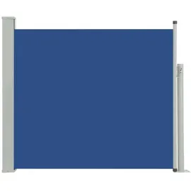 vidaXL Ausziehbare Seitenmarkise 100 x 300 cm blau 48372
