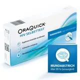 OraQuick HIV Selbsttest durch Mundabstrich