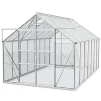 Vitavia Gewächshaus Neptun Plus 11500 ESG/HKP, inkl. Fundament, ca. B254/H238/T441 cm