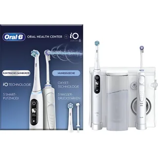 Oral-B iO Series 6 weiß + OxyJet Munddusche