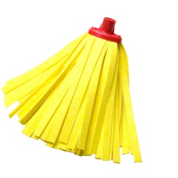 Wischmop, Synthetik, gelb, 1 Stück