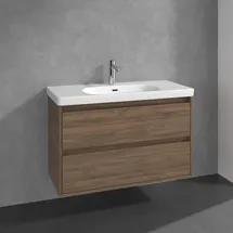 Villeroy & Boch Waschtischunterschrank 2 Auszüge 97,2 x 59,6 x 43,9 cm Arizona Oak