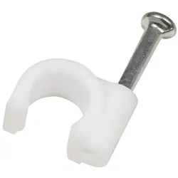 KABELSCHELLEN  7MM WEISS 10 Stück         21905552