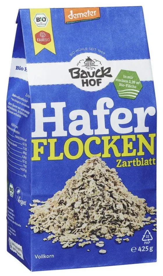 bauckhof bio haferflocken
