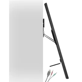 Maclean Brackets Maclean MC-481 Ultraflache Wandhalterung für 37-80" Flach & Curved Fernseher bis zu 75kg Max. VESA 600x400 Universal TV Halterung OLED QLED LCD LED Plasma
