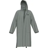 Arena Unisex Bademantel TEAM STRIPE 009029-550 XXL - Sea Foam-Asphalt - XXL