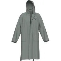 Arena Unisex Bademantel TEAM STRIPE 009029-550 XXL - Sea Foam-Asphalt - XXL