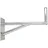 PremiumX 80cm Wandhalter Aluminium SAT-Halterung mit Stützelement für Satellitenschüssel Grundplatte 400x200mm