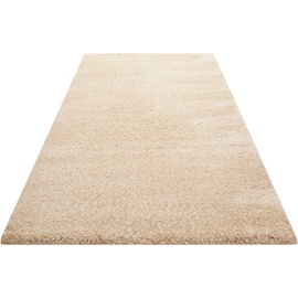 WECON HOME Hochflor-Teppich »Smilla«, rechteckig, Wohnzimmer 13193524-4 beige 50 mm,
