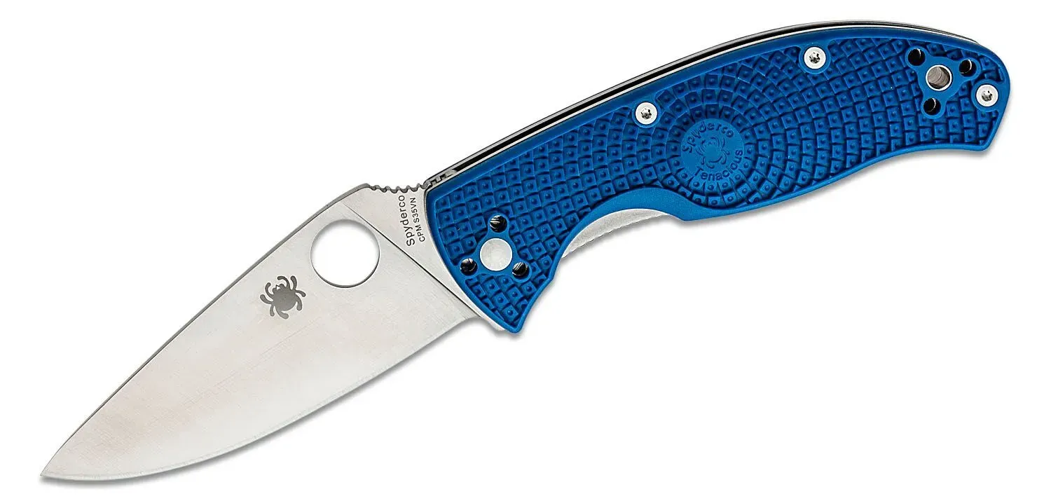 Spyderco C122PBL Tenacious Lightweight Blue