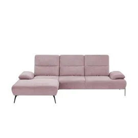 Switch Ecksofa Cesar ¦ rosa/pink ¦ Maße (cm): B: 288 H: 102 T: 183.0