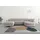 sit&more Wohnlandschaft Mikrofaser U-Form 3-Sitzer Beige