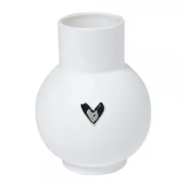 räder Kugelvase Herz Silber