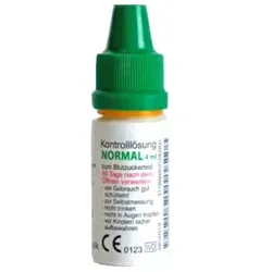 GLUCO TEST Plus Kontrolllösung normal 4 ml Lösung