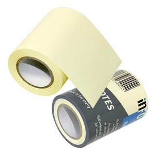 Info Haftnotizrolle »Roll Notes« 5620-01, 60mm x 10m, gelb