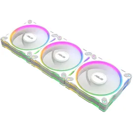 Asus PRIME MR120 ARGB Triple Pack Gehäuselüfter weiß, 120 mm, PWM
