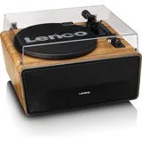 Lenco LS-570OK (Vollautomatisch), Plattenspieler, Braun