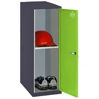 Simonrack Spind SIMONLOCKER DISM anthrazit, grün 8425437116780, 1 Schließfach