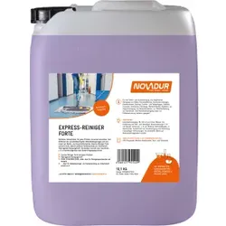 NOVADUR Express-Reiniger FORTE Universalreiniger, Optimaler Schmutzlöser für jedes Problem, 10 l - Kanister