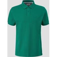 S.Oliver Poloshirt aus Baumwollpiqué, Herren 2138262 Polohemd, 7652 grün, M