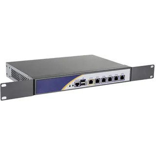 ANDAQI Firewall Hardware, PFSense, Mikrotik, OPNsense, VPN, Network Security Appliance, Router PC, J4105 J4125, RS03, AES-NI, 6 x Intel Gigabit LAN, COM, VGA, Fan, 0 RAM, 0 Storage, Barebone No System