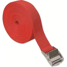 IWH Spanngurt 25 mm x 5,0 m 220 kg rot