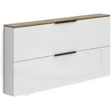 INOSIGN SPACE 160 x 80 x 19 cm weiß / weiß