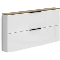 INOSIGN SPACE 160 x 80 x 19 cm weiß / weiß