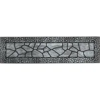 Andiamo Stufenmatte 24 x 90 cm Grau