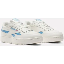 Reebok Damen Club C Double Revenge Tennisschuhe,Chalk Chalk Essential Blue,36 EU
