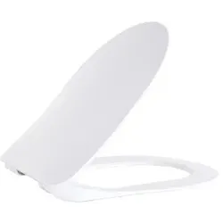 DUCK Duroplast WC Sitz mit SoftClose TakeOff Funktion, weiß